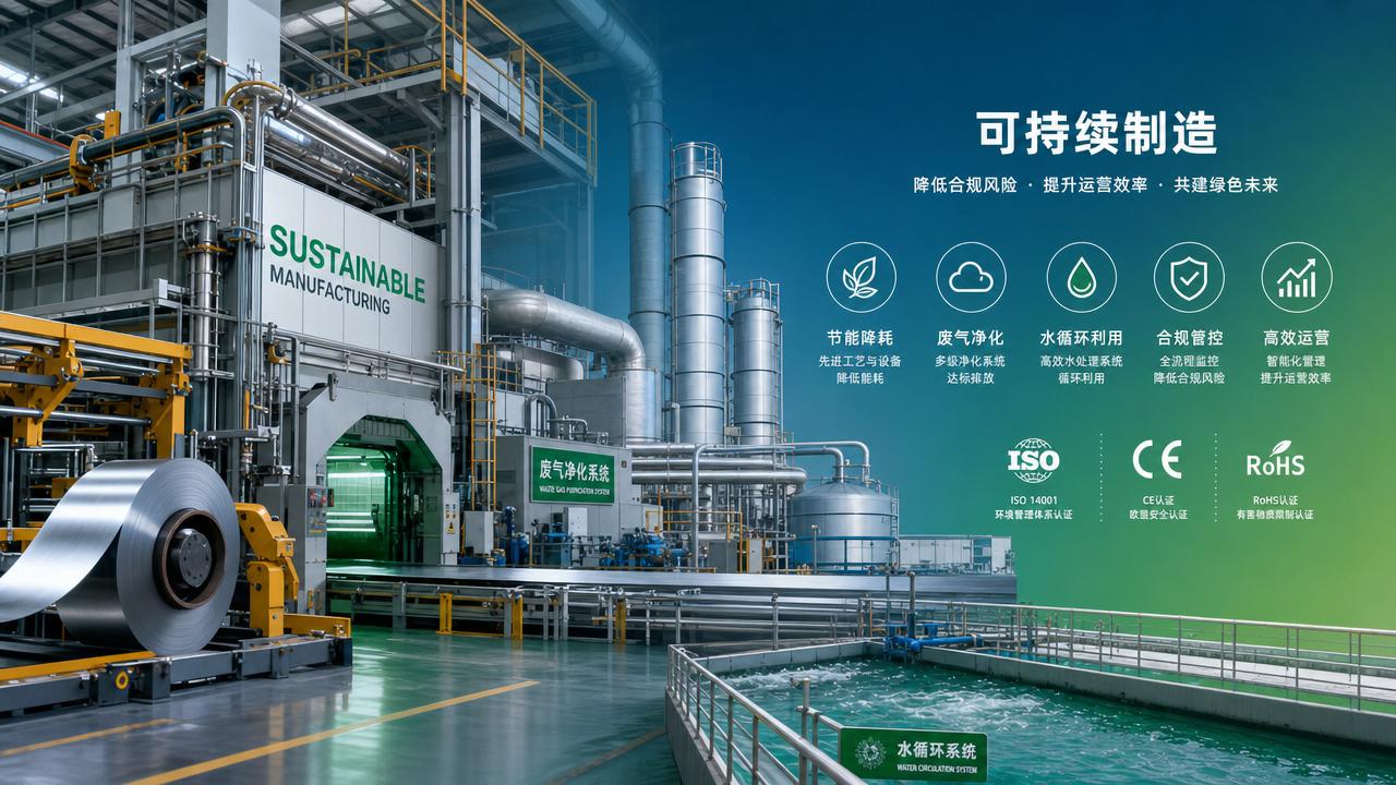 Sustainable manufacturing practices that lower compliance risk