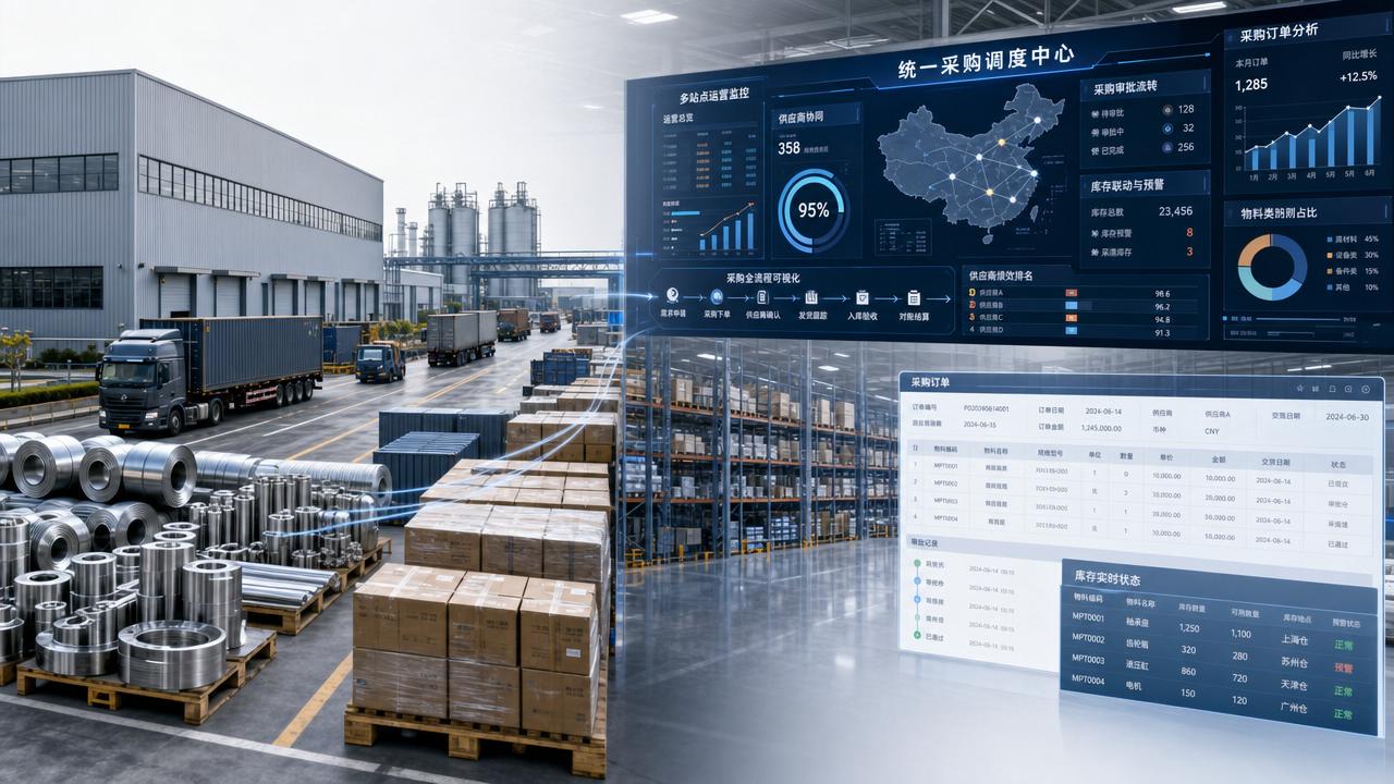 What slows procurement optimization in multi-site operations