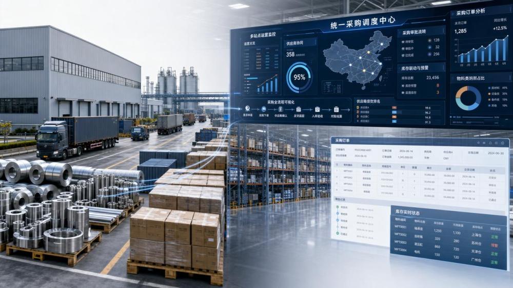 What slows procurement optimization in multi-site operations