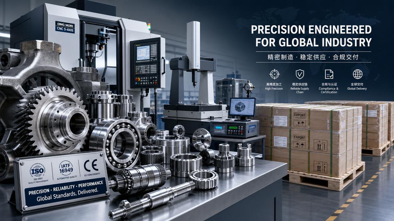 What sets a machinery parts manufacturer apart today