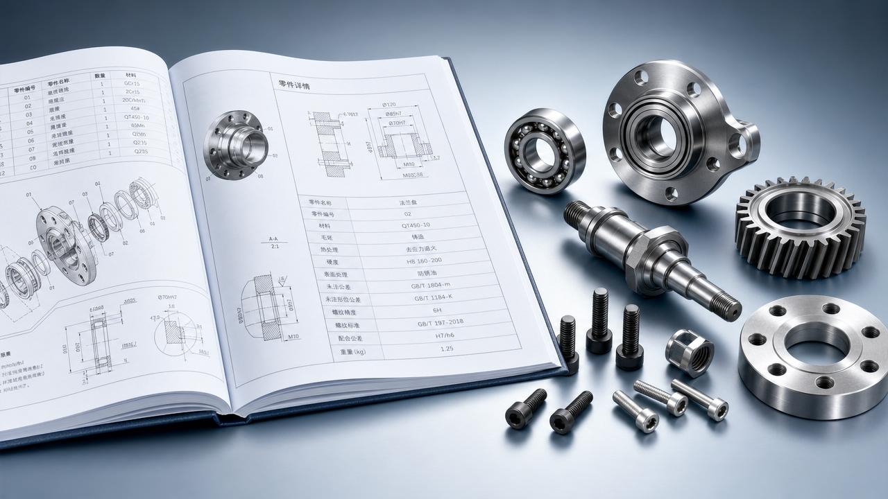 How to use a machinery parts catalog without missing specs