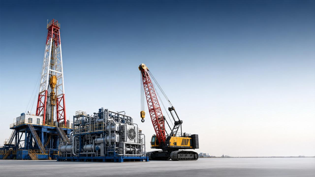 What drives the cost of heavy machinery for oil and gas