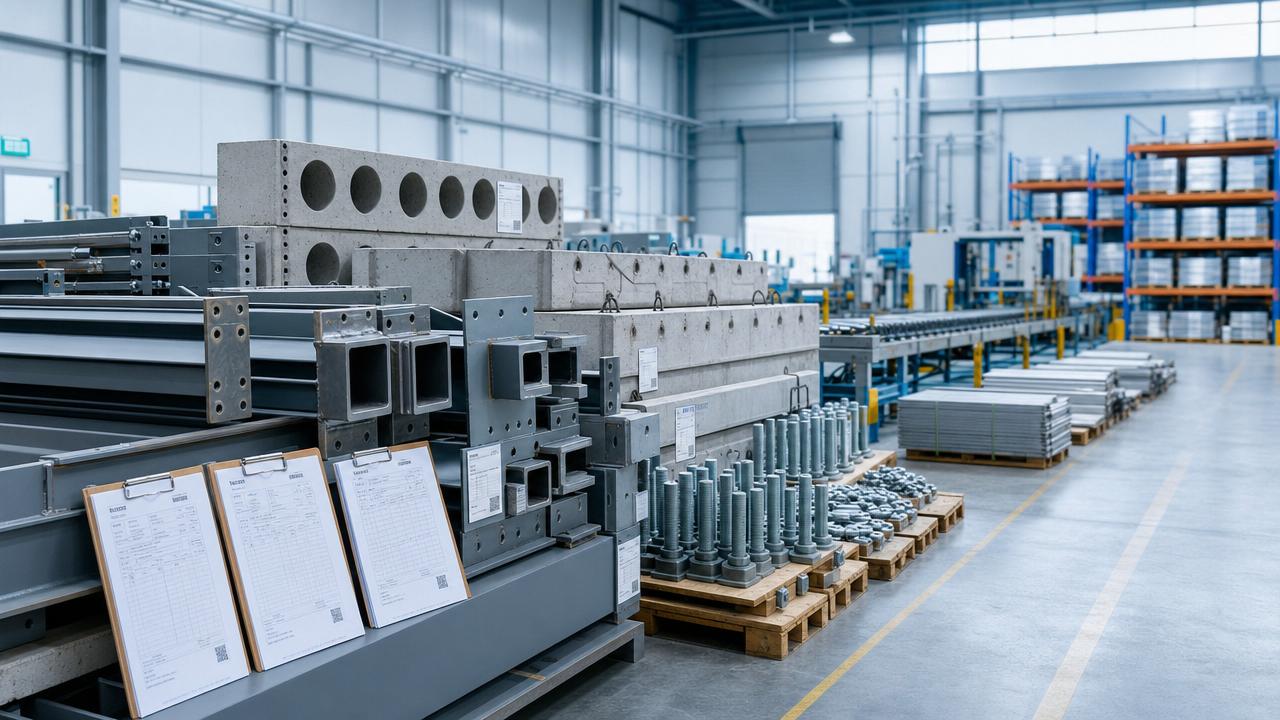 What to check first in manufacturing for construction industry