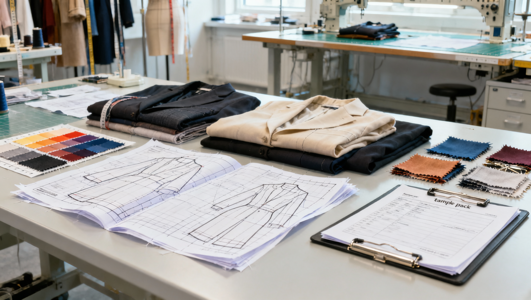 How to vet clothing manufacturers for tech packs and samples