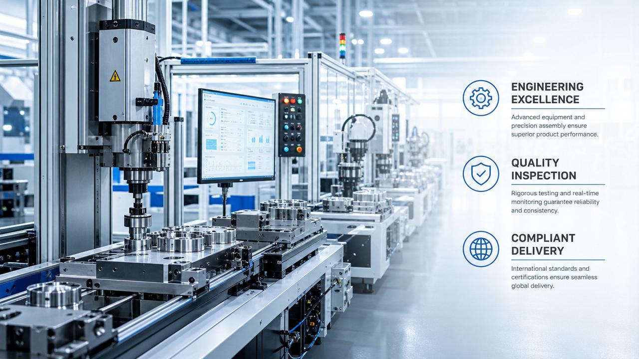 What defines a reliable manufacturing equipment manufacturer