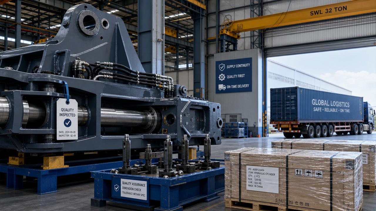 What risks matter most in heavy equipment manufacturing sourcing