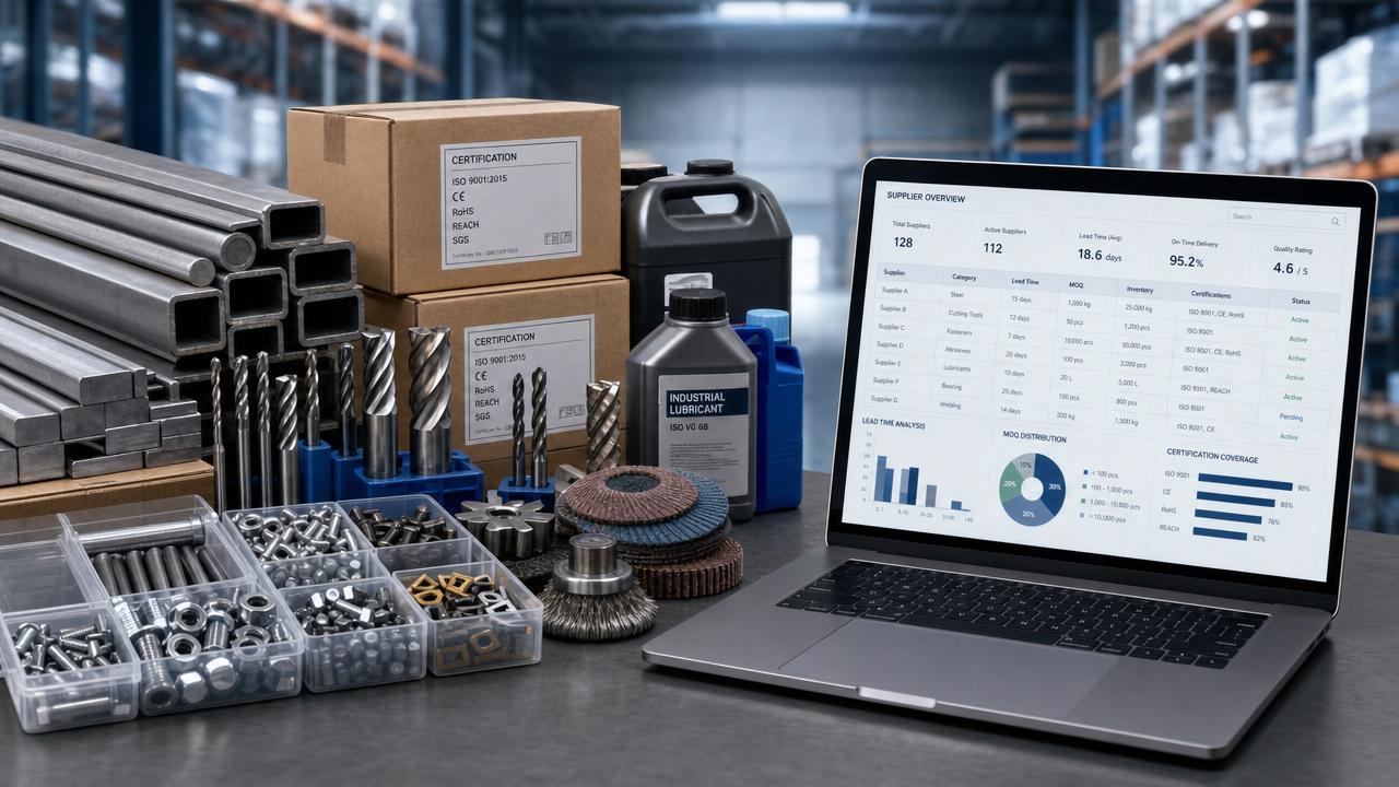 Industrial Supply for Metalworking: How to Evaluate Suppliers, Lead Times, and MOQ