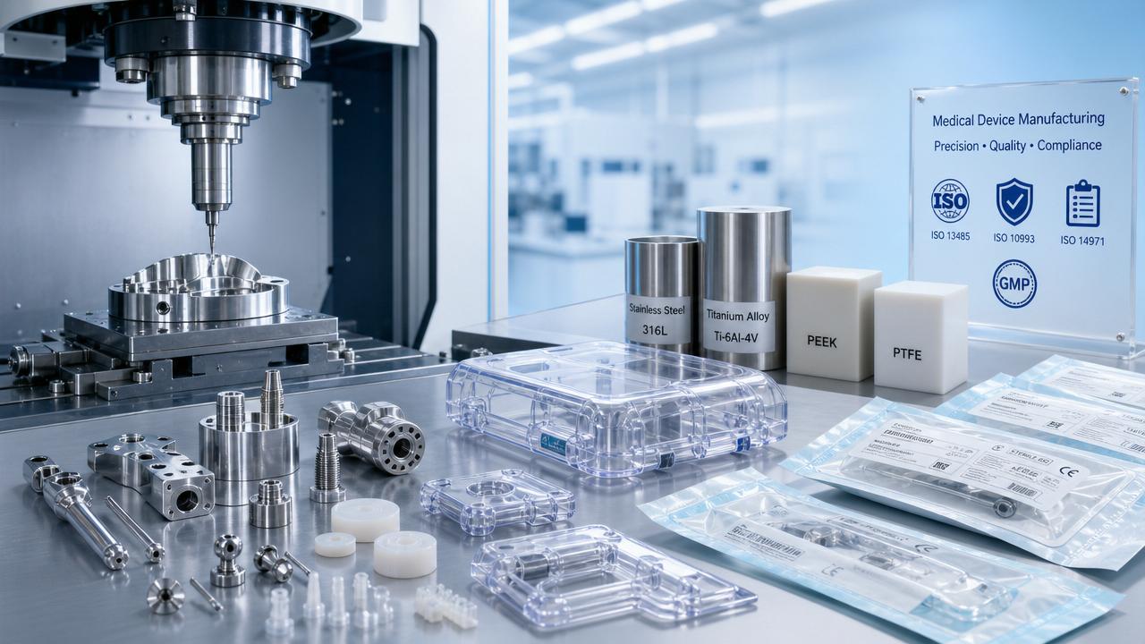 Manufacturing for Medical Devices: Key Processes, Materials, and Compliance Requirements
