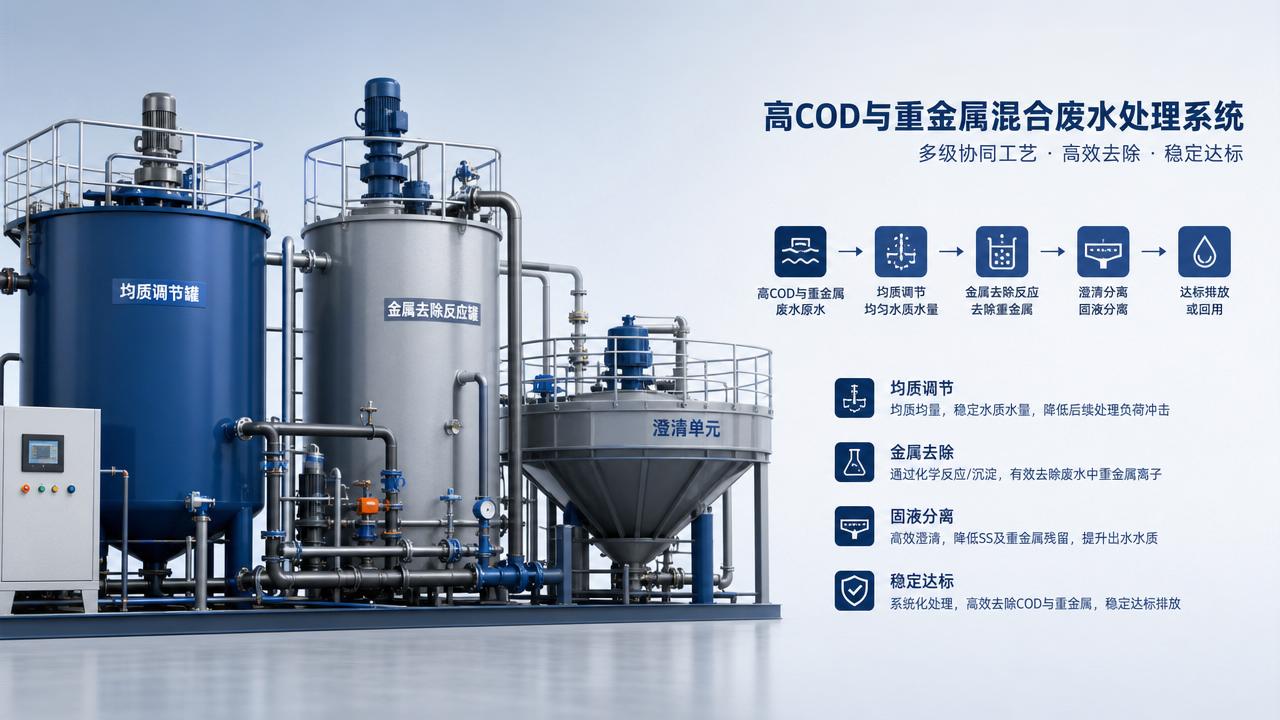 How to Choose Industrial Wastewater Solutions for High-COD and Heavy Metal Effluent How to Choose Industrial Wastewater Solutions for High-COD and Heavy Metal Effluent