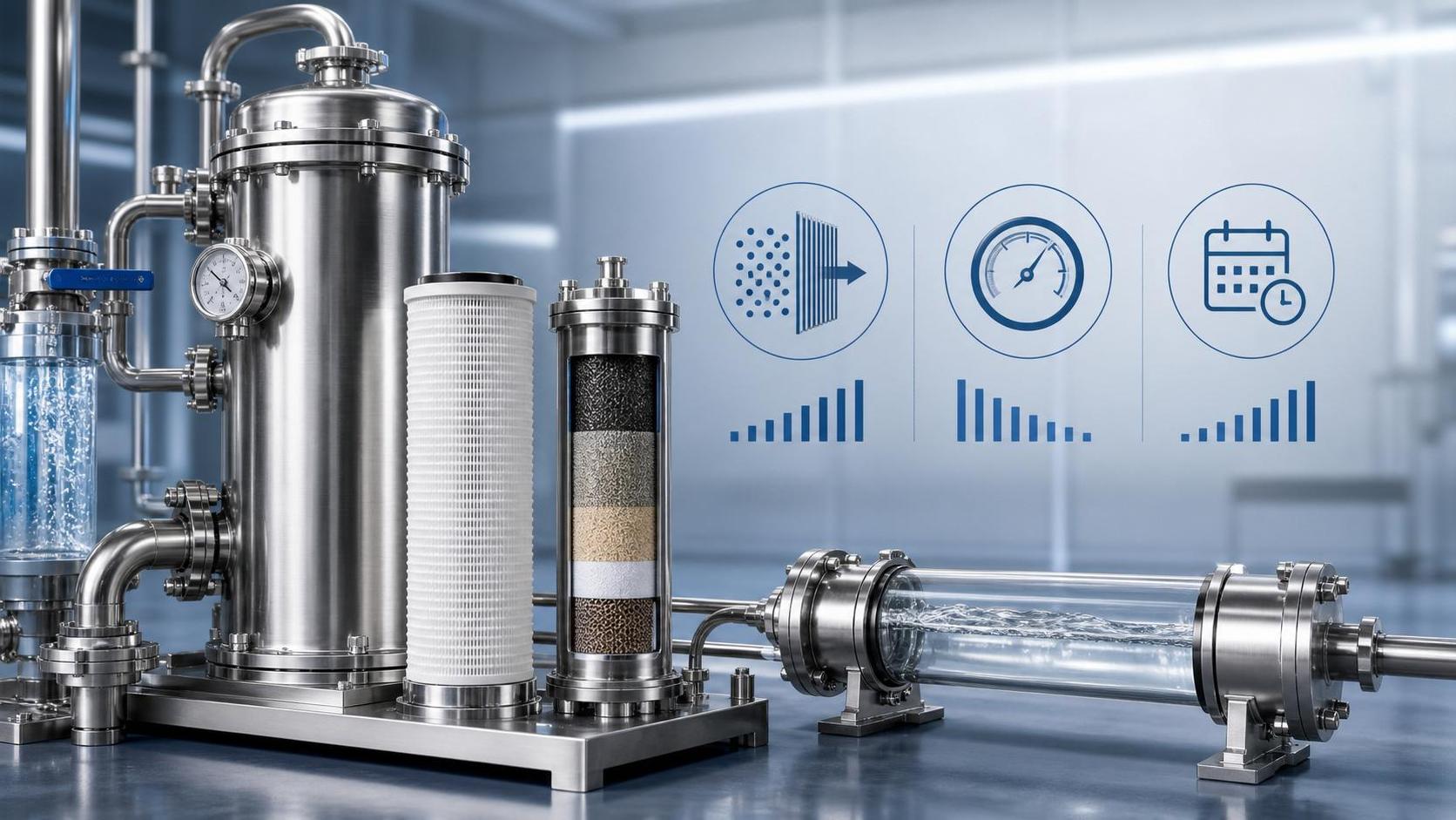 Filtration Systems for Industry: How to Compare Performance