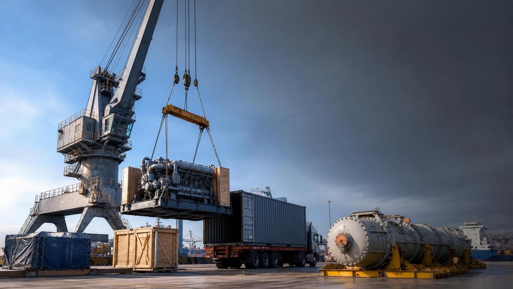 Cross-Border Logistics for Industrial Equipment: Delay Risks