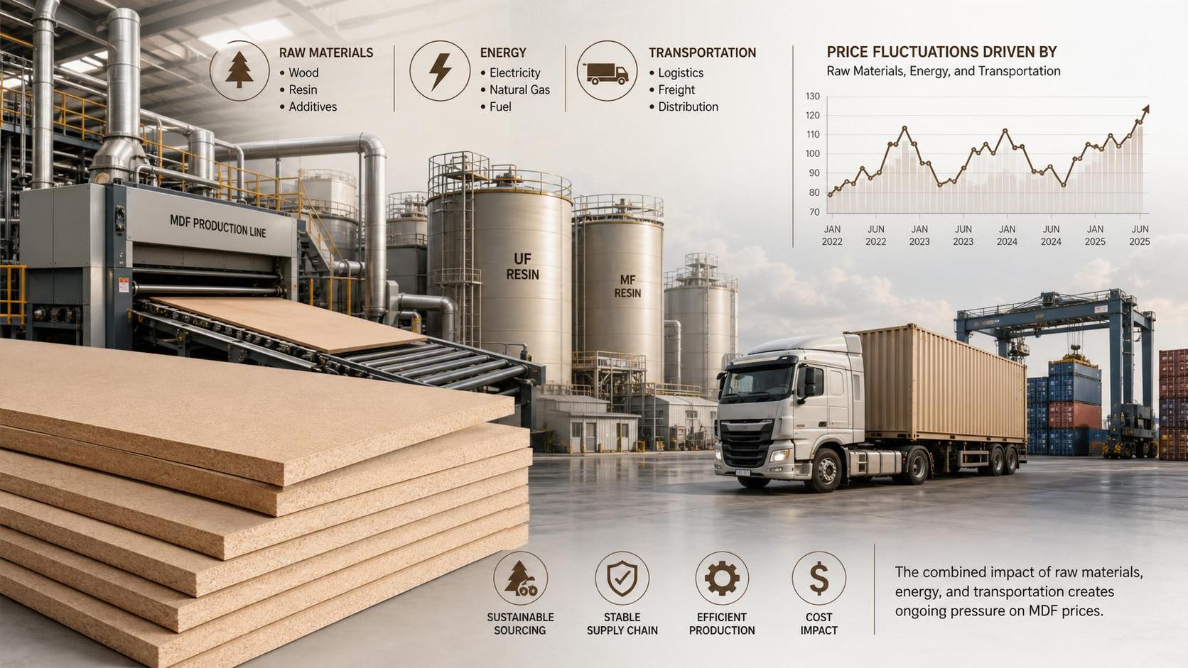 MDF Price Trends in 2026: What Is Driving Cost Volatility?