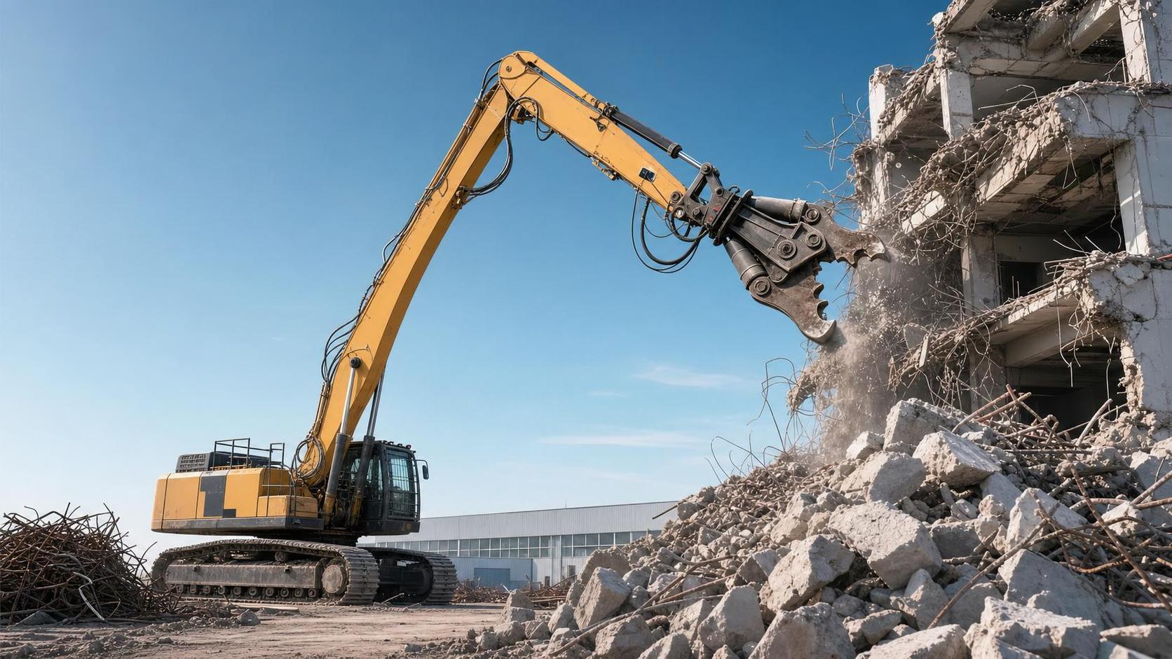 Excavators for Demolition: Choosing the Right Reach, Weight, and Attachment Setup