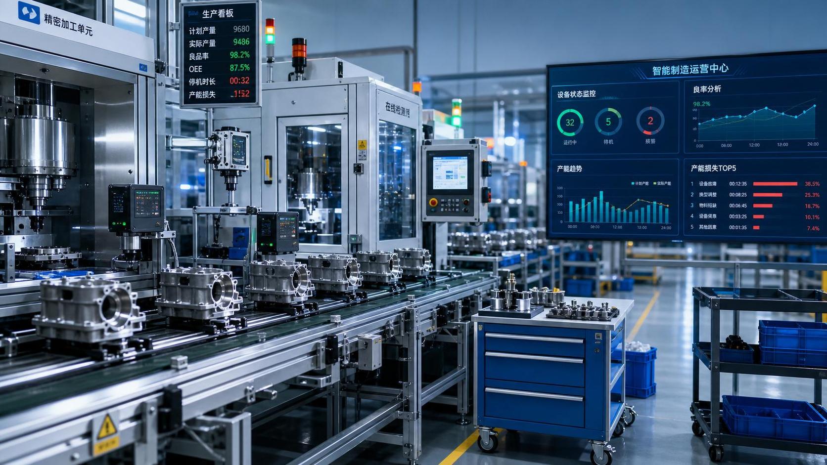 Industrial Manufacturing KPIs That Actually Predict Output Loss
