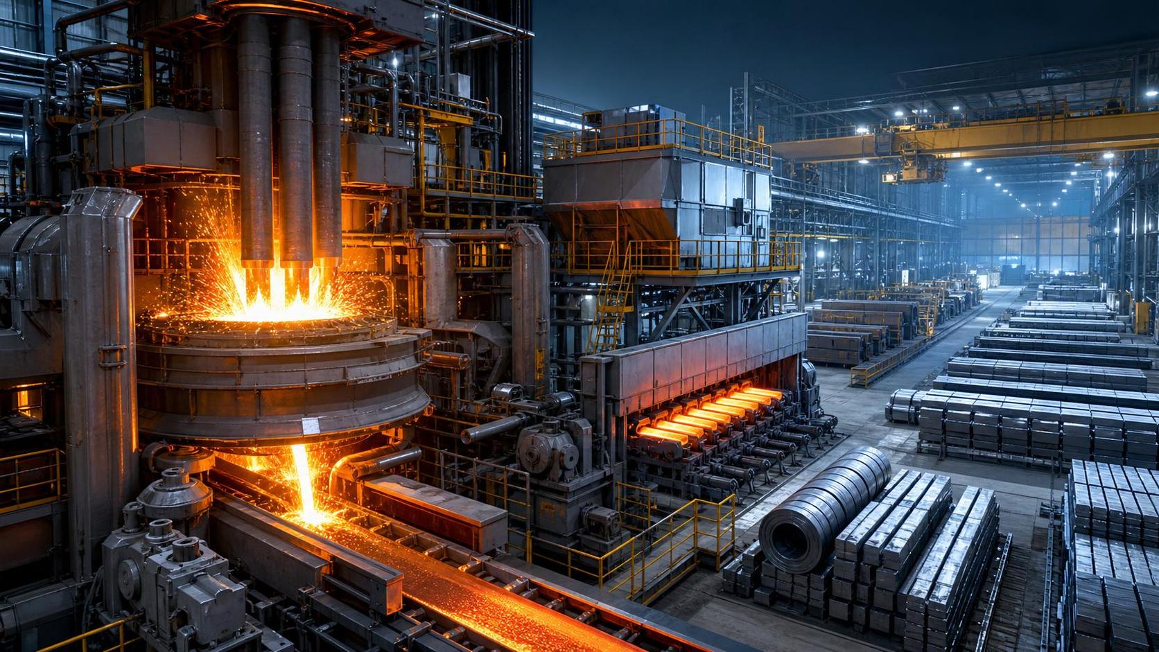 Electric Arc Steel Production: Energy Use and Output Benchmarks