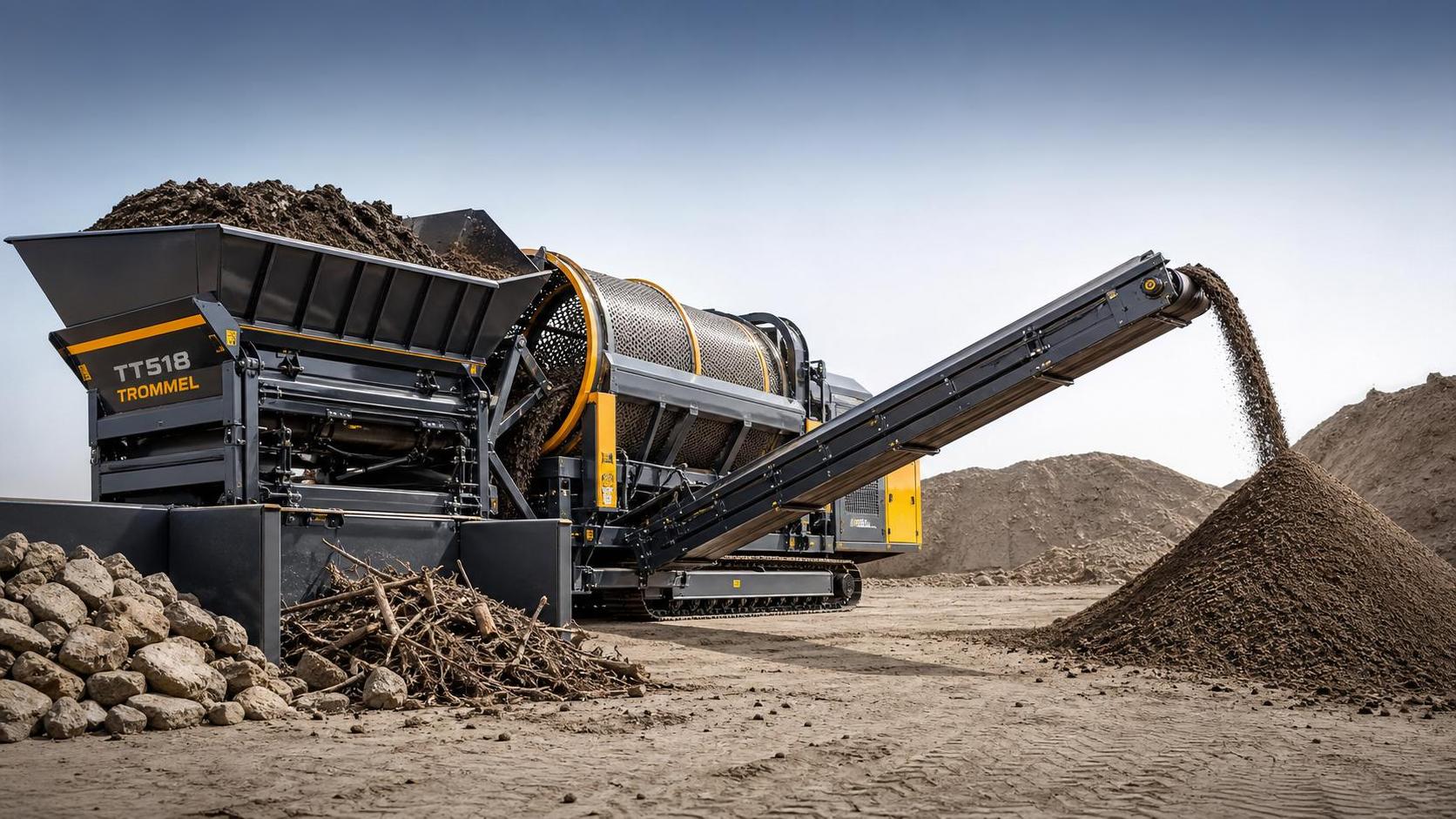 How to Choose Screening Equipment for Topsoil Based on Output and Moisture Levels