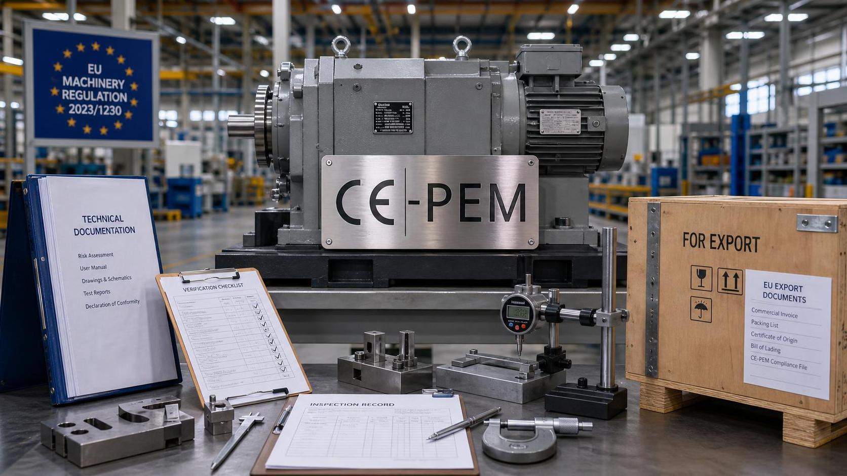 Revised EU Machinery Rules Take Effect With CE-PEM Requirement