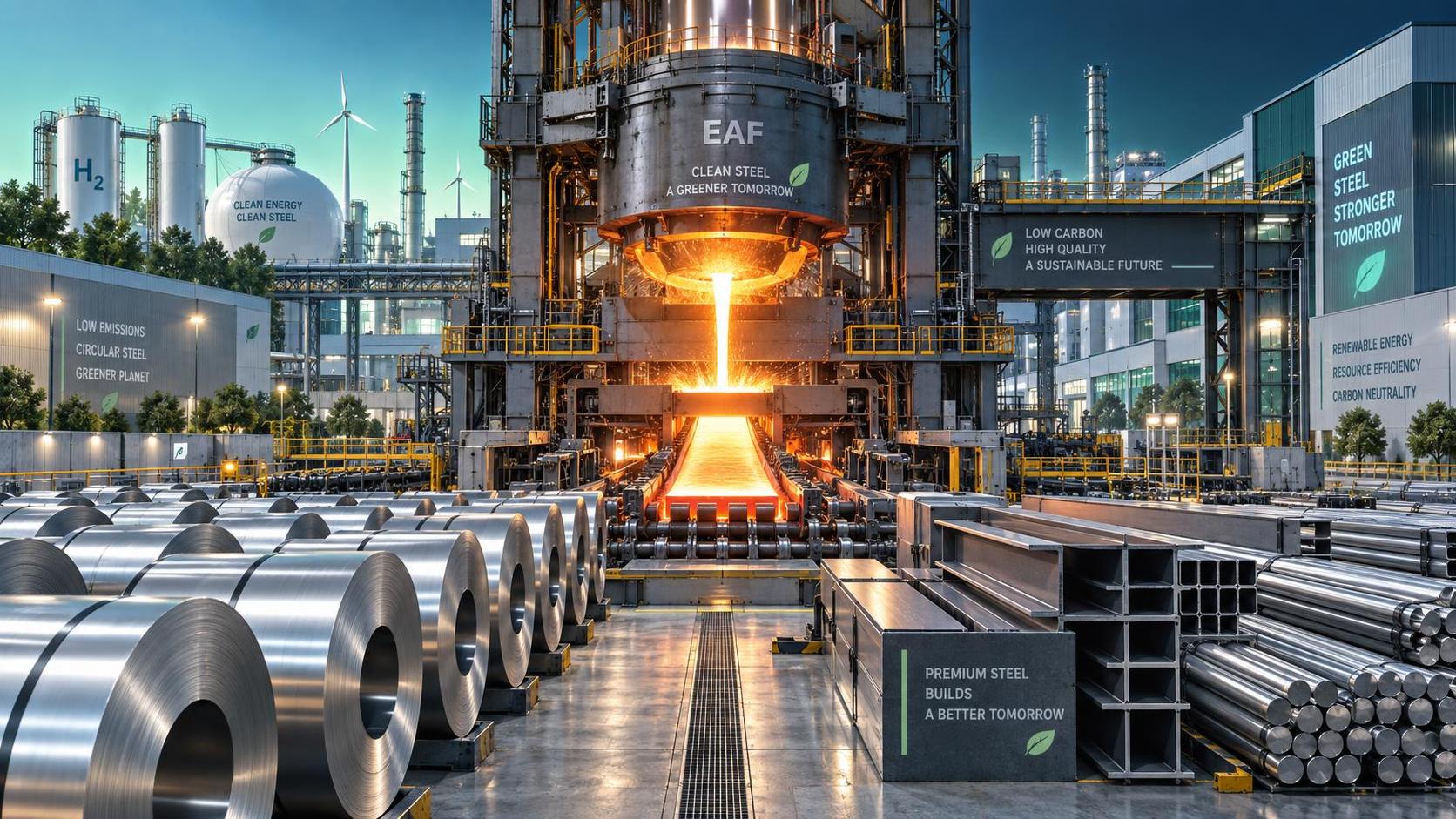 Can Green Steel Production Meet Current Industrial Demand?