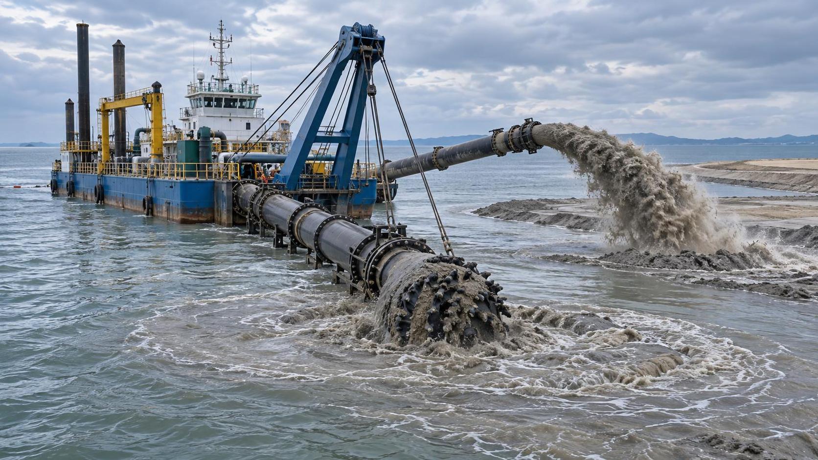 How Cutter Suction Dredger Specifications Affect Slurry Dredging Efficiency in Coastal Reclamation Projects How Cutter Suction Dredger Specifications Affect Slurry Dredging Efficiency in Coastal Reclamation Projects