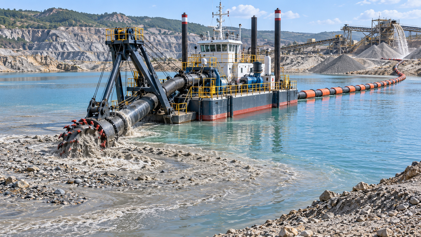 Matching Cutter Suction Dredger Capacity to Mining Slurry Conditions