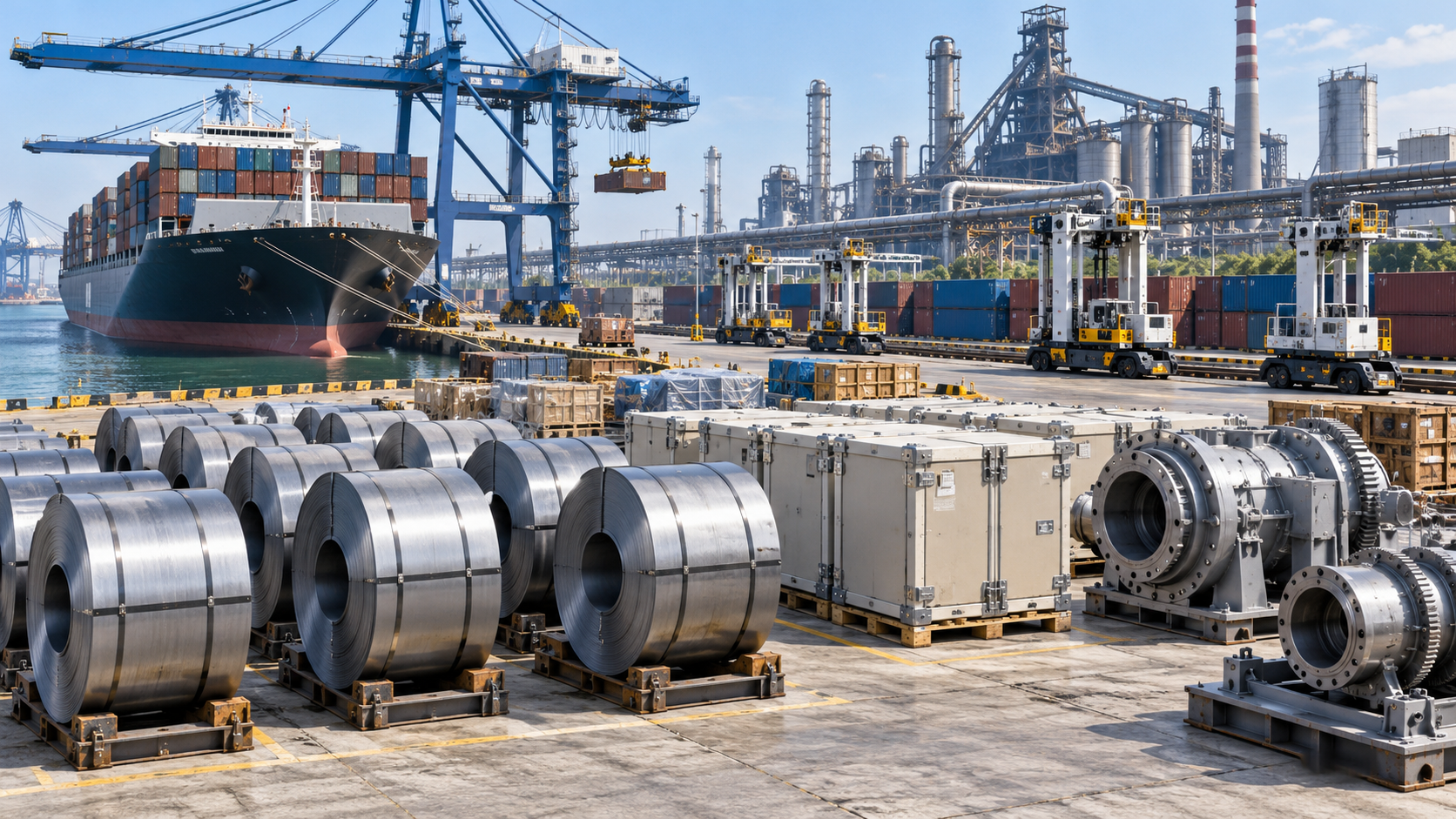 How Do Trade Sanctions Affect Heavy-Industry Supply Chains?
