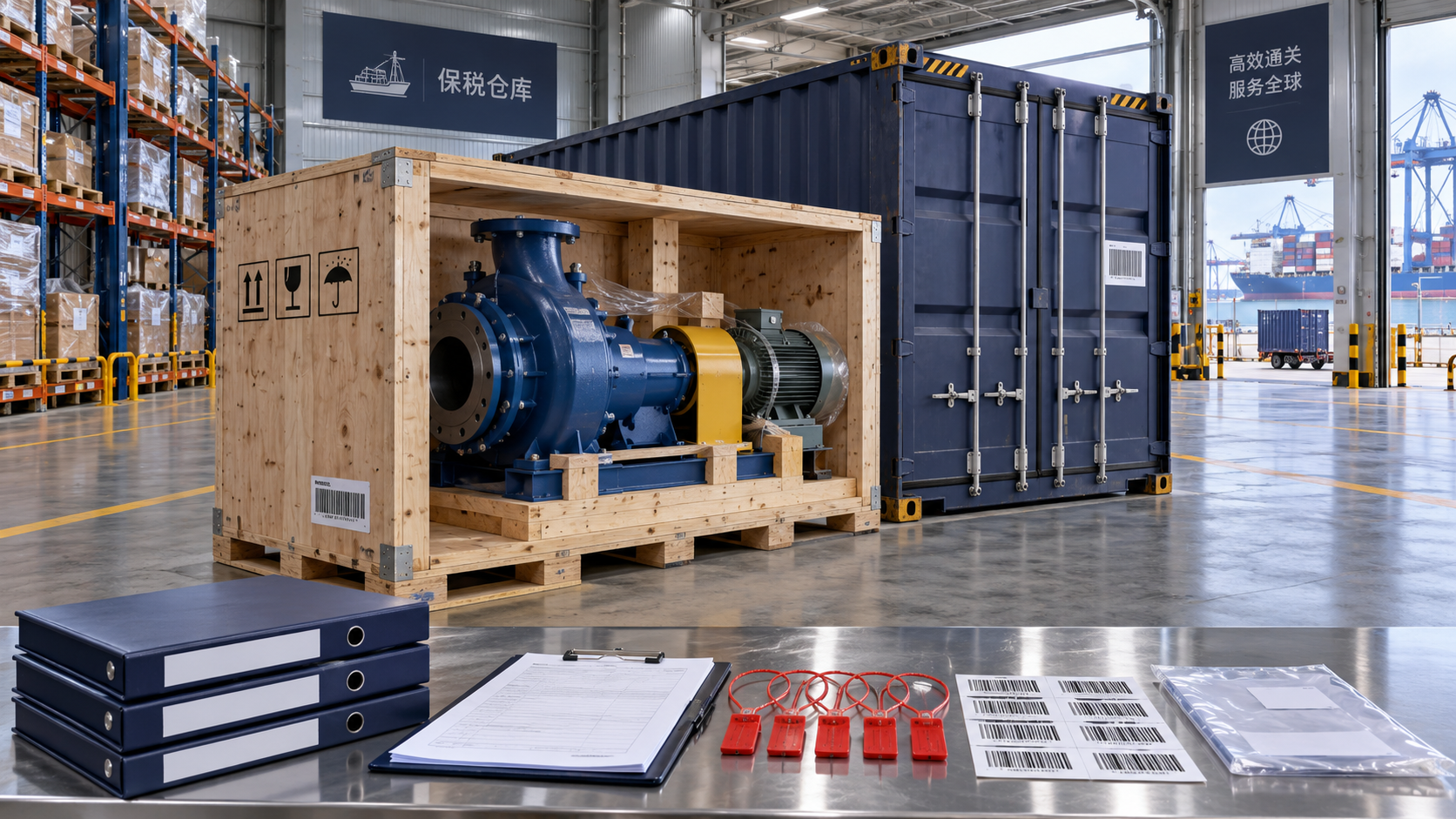 How Should Companies Handle Customs Delays for Industrial Shipments?