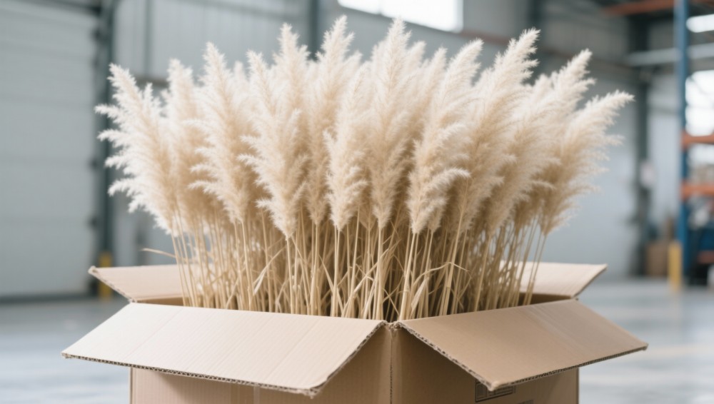 How Many Stems per Box Should You Order for Wholesale Pampas Grass for Weddings?