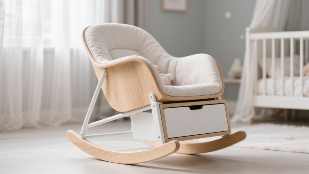 What Weight Capacity and Tilt Angle Standards Apply to Nursery Rocking Chairs with Storage?