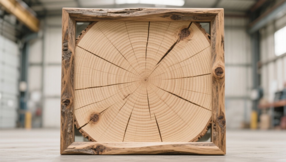 How Does Grain Orientation Affect Distortion Risk in Rustic Wood Framed Mirrors for Farmhouse Use?