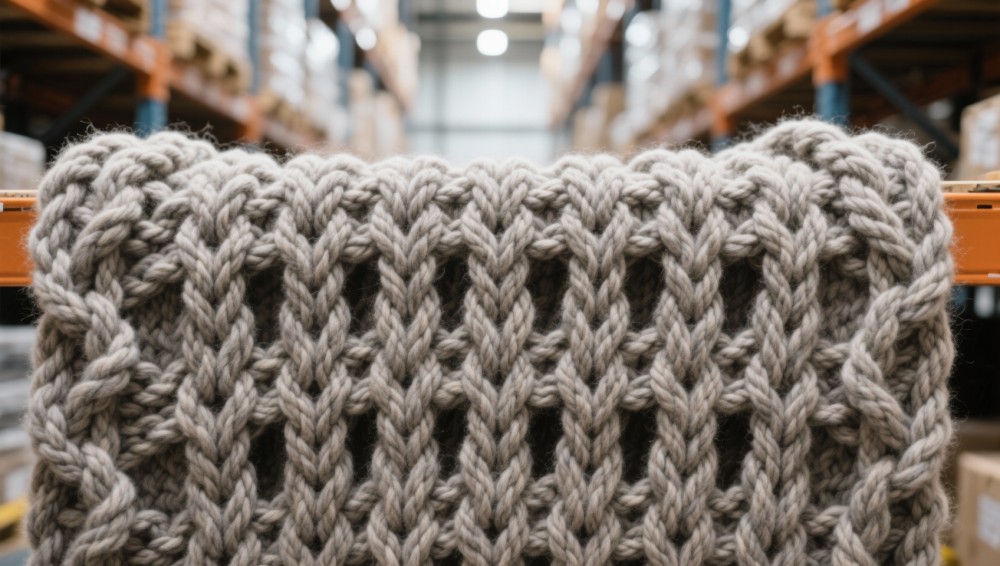 What Yarn Ply Count and Stitch Density Ensure Durability in Chunky Knit Blanket Wholesale Bulk Orders?