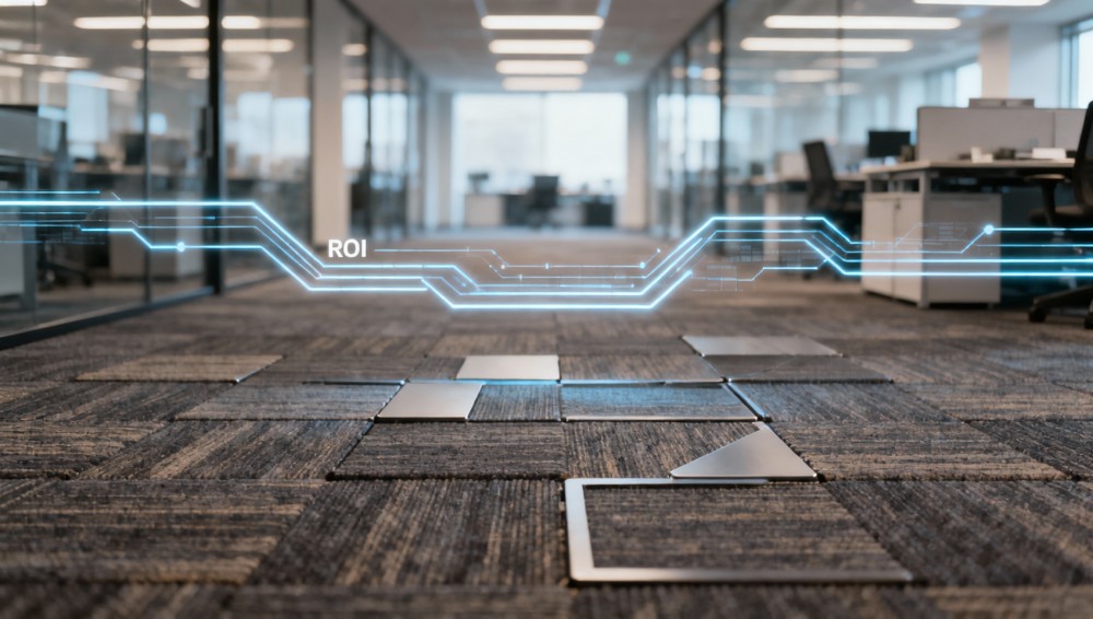 What commercial carpet tiles wholesale buyers should know about modular flooring ROI in office renovations