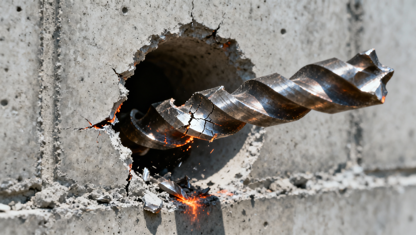 Masonry Drill Bits Snapping? Heat—Not Speed—Is the Real Culprit