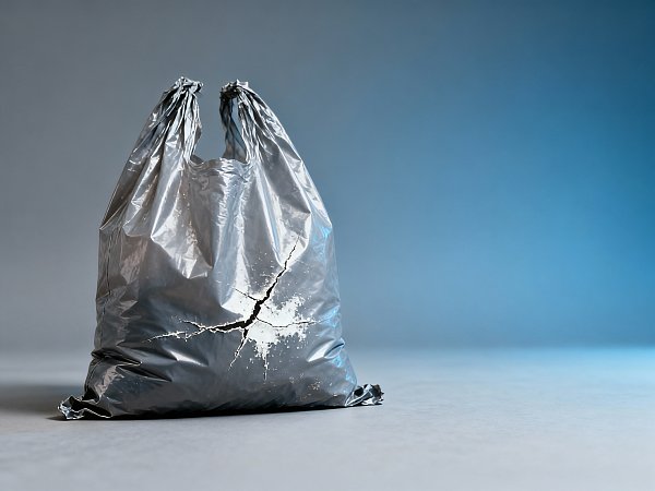 Biodegradable plastic bags passing EN13432—but failing under real retail storage conditions