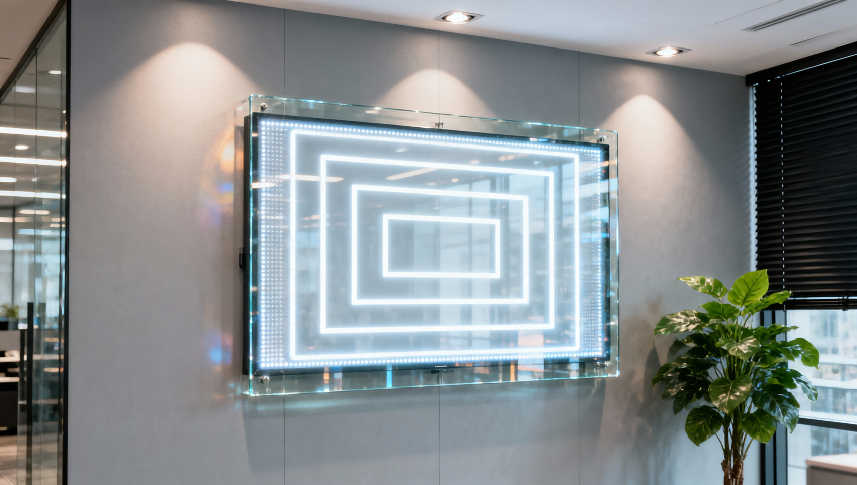Transparent LED screens installed behind glass often suffer from reflection bleed no spec sheet warns about