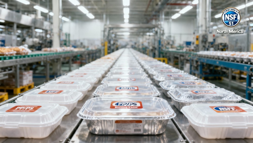 Chinese Food-Grade Plastic Packaging Manufacturer Shengtai Passes NSF|ANSI 51 Certification, Becoming a New Supplier for North American Food Chains