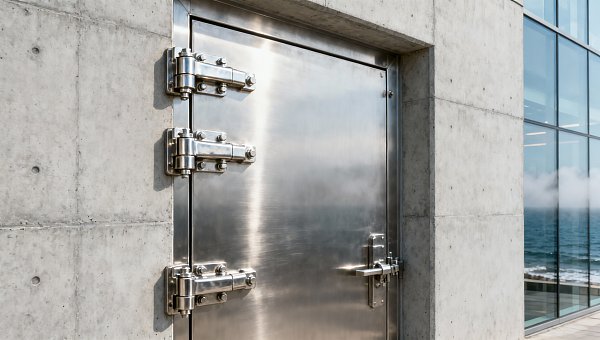 Heavy duty hinges that actually hold up in coastal commercial buildings