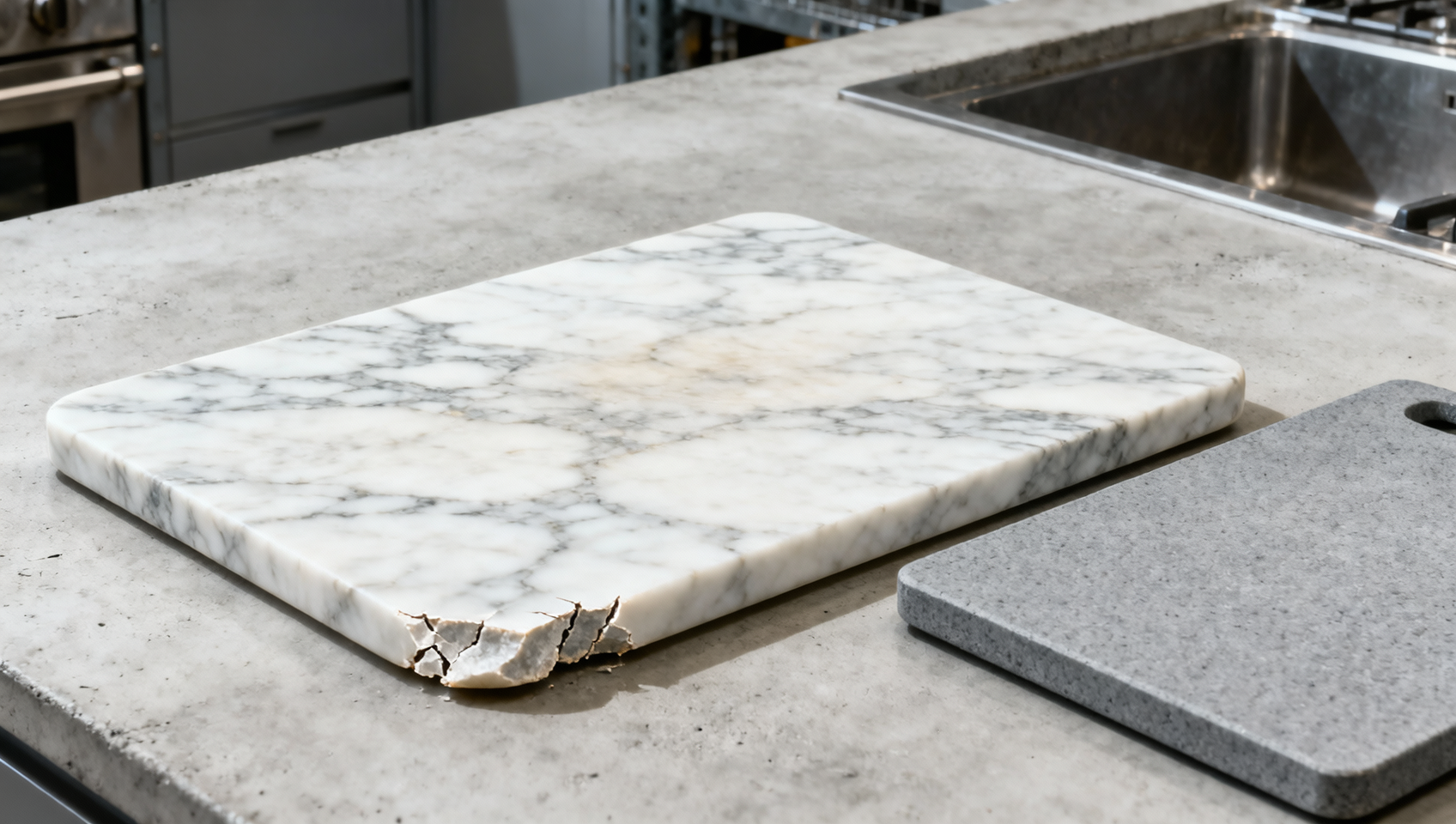 Marble serving board durability myths — real chipping risk vs. polished marketing claims