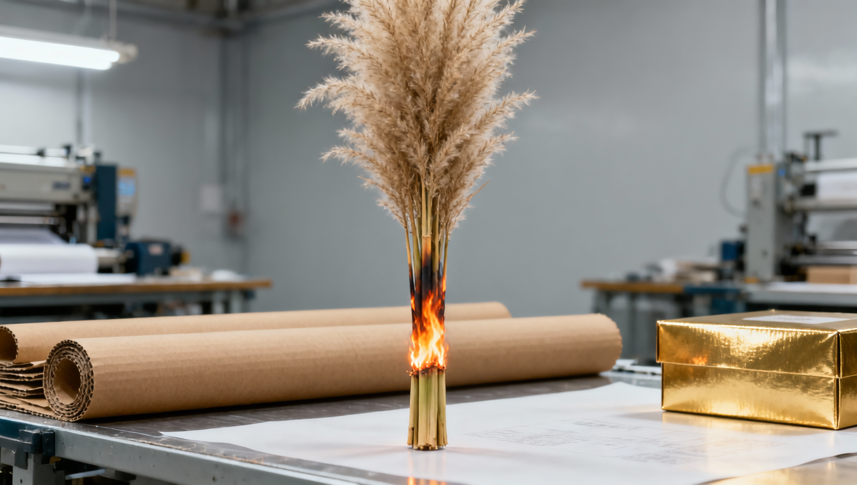 Wholesale pampas grass: How stem thickness affects flammability rating and shelf life