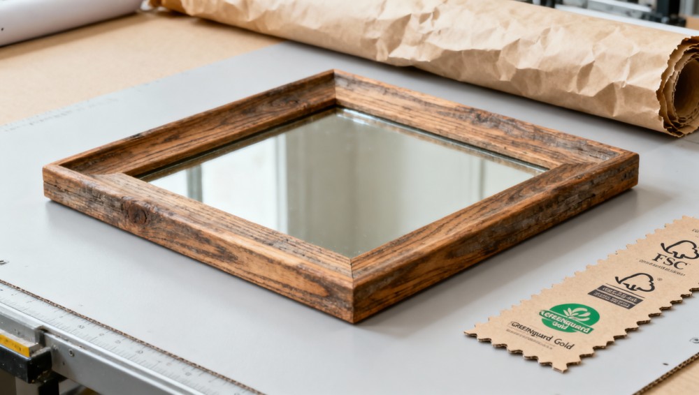 Rustic wood framed mirror: Why grain pattern and finish matter more than frame width Rustic wood framed mirror: Why grain pattern and finish matter more than frame width