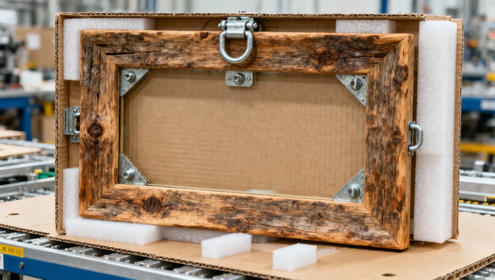 Rustic wood framed mirror: Do reclaimed timber frames require special mounting hardware? Rustic wood framed mirror: Do reclaimed timber frames require special mounting hardware?