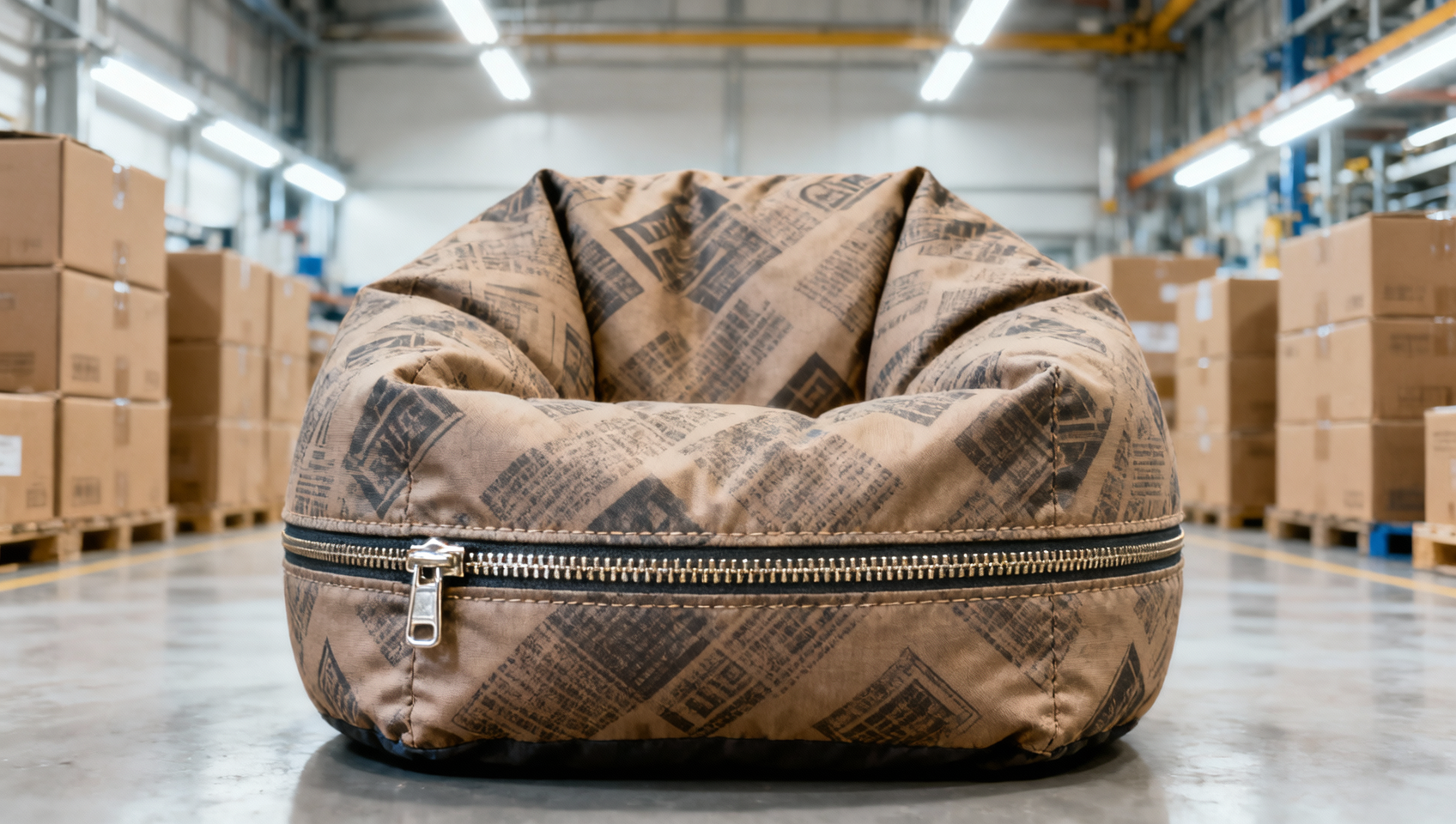 Wholesale bean bag chairs: Why zipper placement impacts both fill retention and reupholstery cost