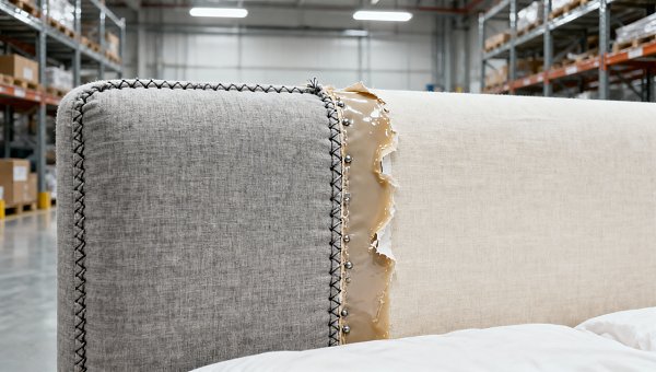 Upholstered headboards wholesale: Do double-stitched seams outperform glued-and-tacked edges over 5 years?