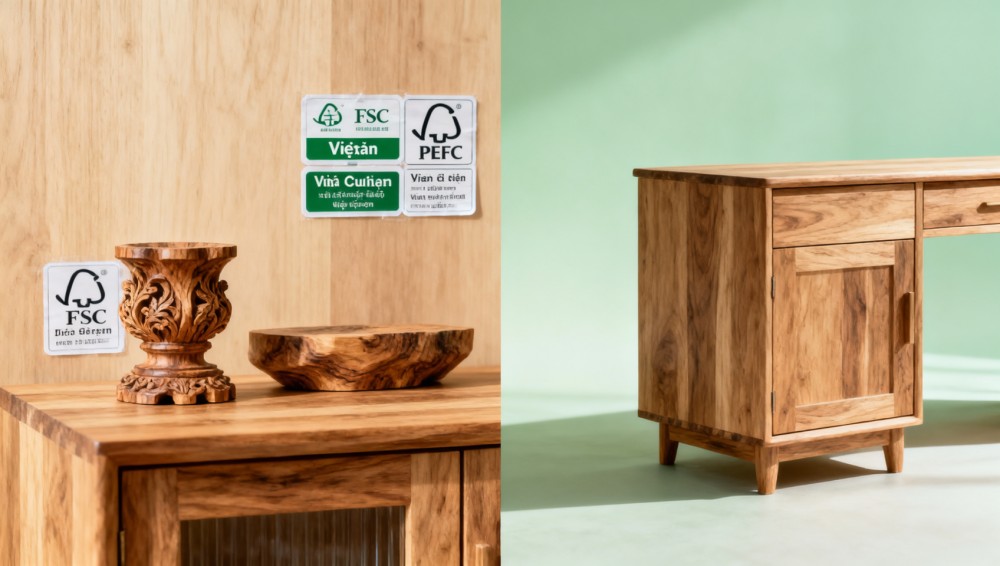 Vietnam Requires FSC|PEFC Dual Certification for Imported Wooden Furniture Vietnam Requires FSC|PEFC Dual Certification for Imported Wooden Furniture