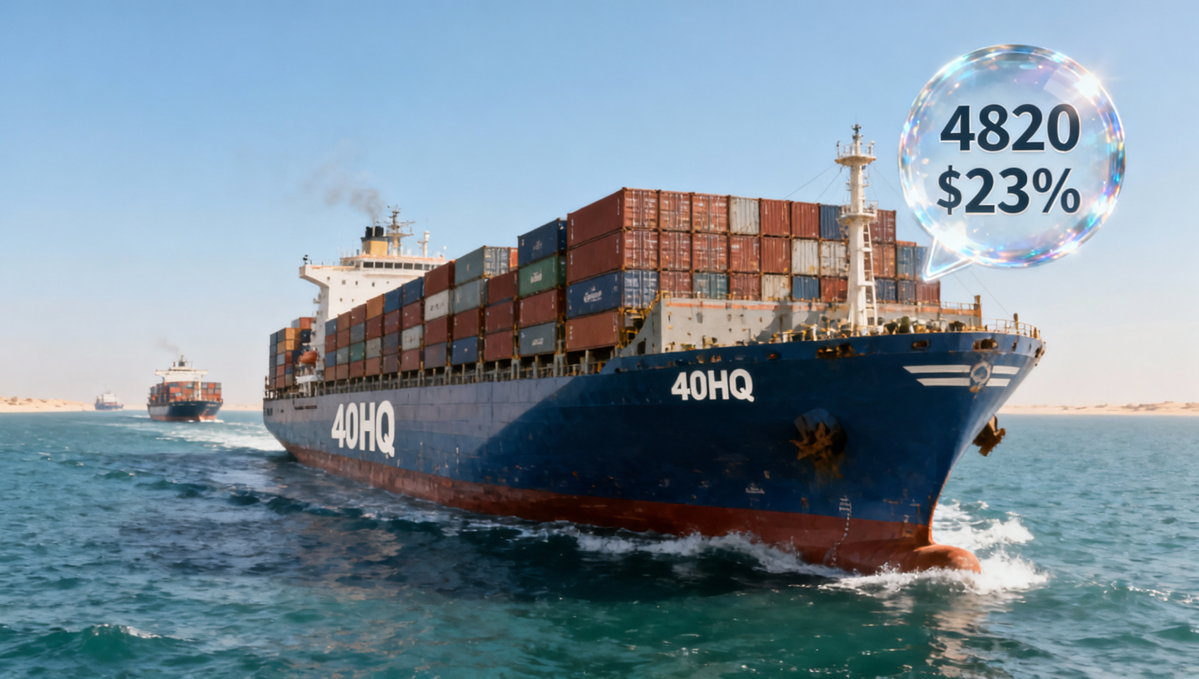 Red Sea Crisis Drives Up Asia-Europe Shipping Costs, Furniture Container Rates Surge 23%