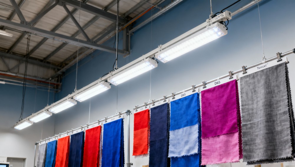 Sports lighting for textile studios: Are 5000K LEDs causing unintended metamerism in color matching? Sports lighting for textile studios: Are 5000K LEDs causing unintended metamerism in color matching?