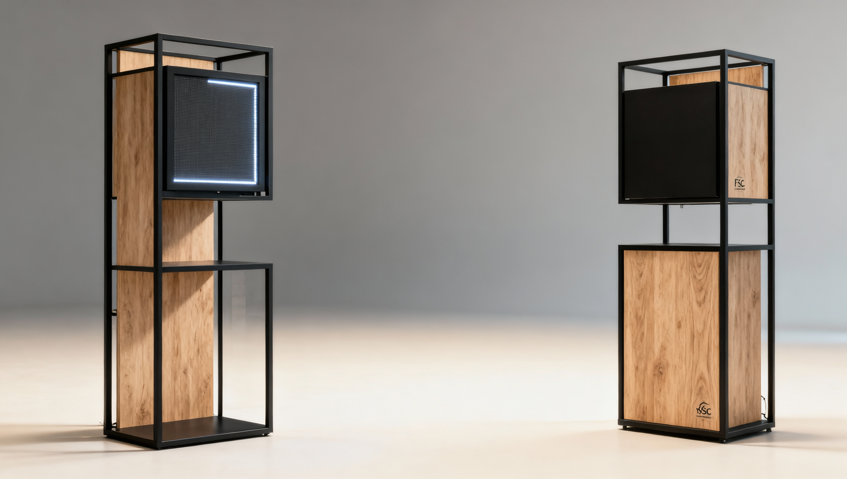 Commercial displays are being rethought as furniture—how much weight can they really carry?