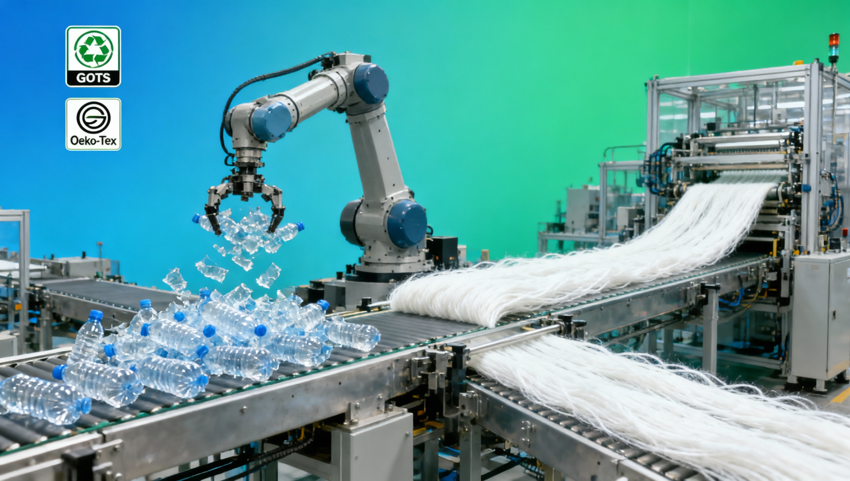 Xinjiang Chuanmian Launches Recycled Polyester Staple Fiber Line, Enabling Green Apparel Supply Chain