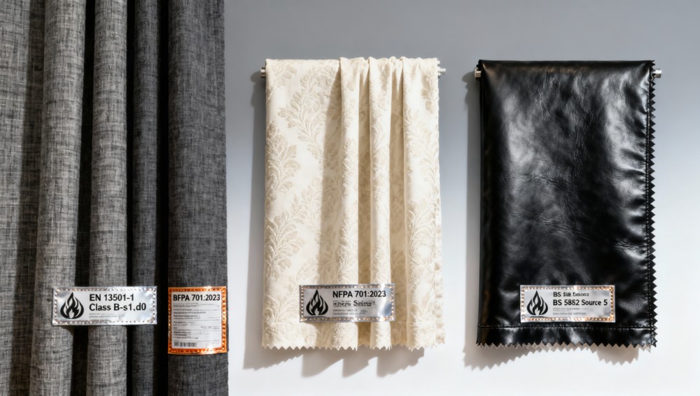 Decor procurement of flame-retardant fabrics: certified vs self-declared compliance Decor procurement of flame-retardant fabrics: certified vs self-declared compliance