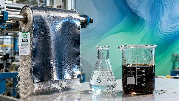 ESG compliant fabrics: when recycled content hides high water-use upstream