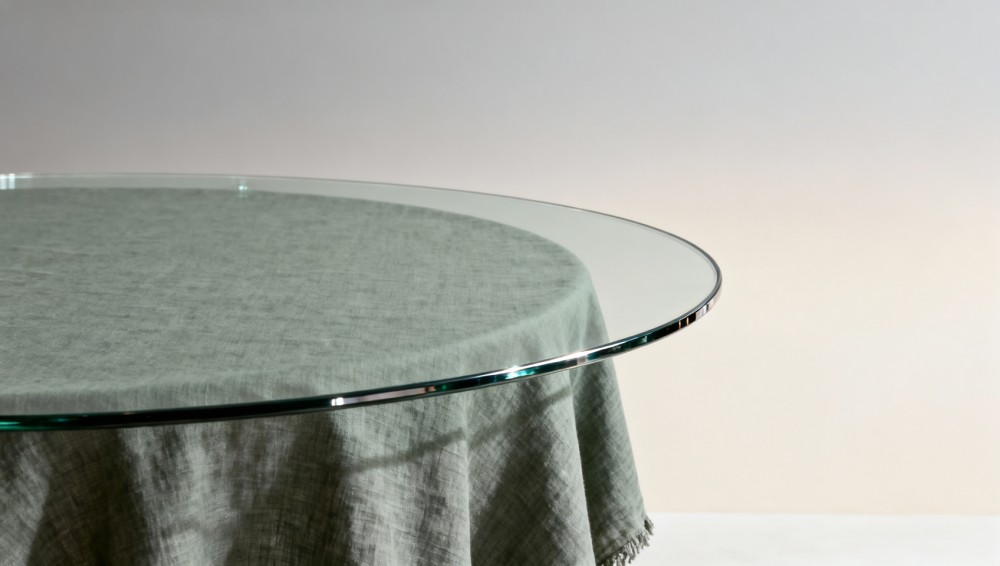 Round glass dining table edge thickness: Does 12mm really prevent chipping better than 10mm? Round glass dining table edge thickness: Does 12mm really prevent chipping better than 10mm?